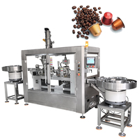 Machine de remplissage et de scellage automatique à grande vitesse pour capsules de café Nespresso K Cup