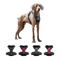VPETBR 2026 OEM Harnais tactique personnalisé en cuir pour animaux de compagnie, laisse anti-traction, gilet et harnais pour chats, chiots et chiens
