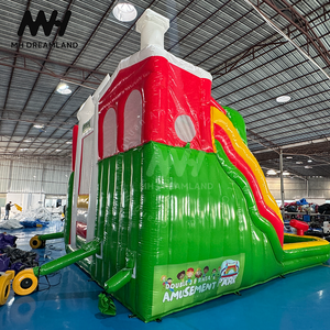 Castillo Inflable Divertido con Tobogán Doble y <span class=keywords><strong>Piscina</strong></span> <span class=keywords><strong>de</strong></span> Pelotas, Casa <span class=keywords><strong>de</strong></span> Brinco Blanca, Decoración para Fiestas, Área <span class=keywords><strong>de</strong></span> Juegos para Niños y Adultos - Product Image 5