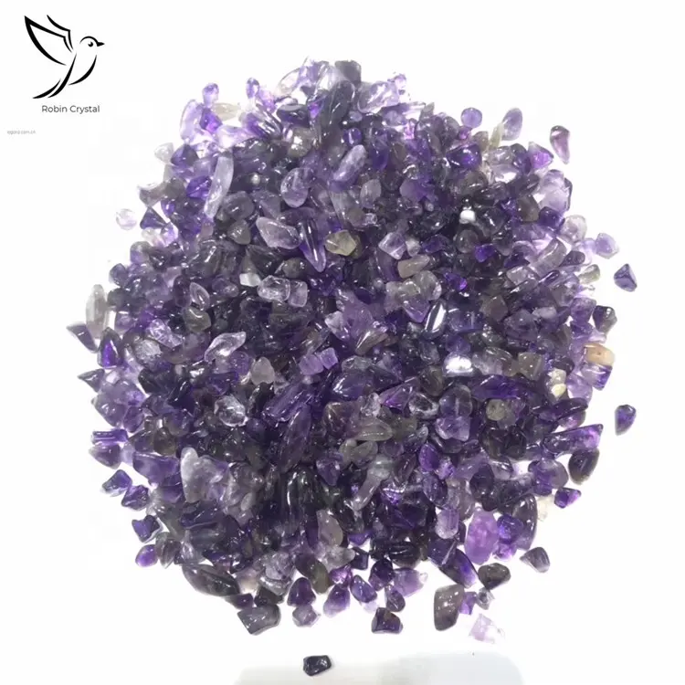 Harga Promosi Terbaru Batu Alam Amethyst Kristal Manik-manik Batu Kerikil