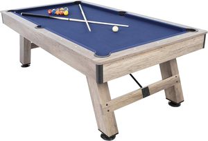 <span class=keywords><strong>Table</strong></span> <span class=keywords><strong>de</strong></span> billard en bois massif <span class=keywords><strong>de</strong></span> 8 pieds pour intérieur/extérieur avec poches en cuir et <span class=keywords><strong>table</strong></span> <span class=keywords><strong>de</strong></span> <span class=keywords><strong>ping</strong></span>-<span class=keywords><strong>pong</strong></span>, <span class=keywords><strong>kit</strong></span> d'accessoires <span class=keywords><strong>de</strong></span> billard offert - Product Image 6