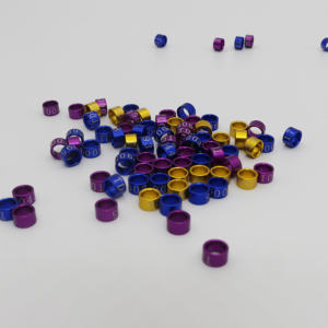 Altri prodotti per animali domestici per tutte le stagioni anelli colorati in ferro tondo per anelli per gambe di uccelli - Product Image 3