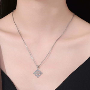 2025 Offre Spéciale haute qualité zircon cubique tonique mode embelli bijoux Vintage clouté collier noeud celtique - Product Image 5