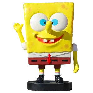 Custom cartoon SpongeBob Squarepants mall store for kindergarten decoration FRP pendant