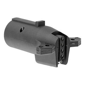 Trailer <b>Plug</b> 7 To 5 <b>Adapter</b> Black ABS Connector For Car Socket Use - Product Image 2