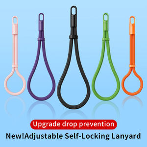 Nuevo Cordón de teléfono móvil de poliéster de moda Universal cuerda de llavero de pulsera corta con parche de correa de teléfono para uso de teléfono celular - Product Image 6