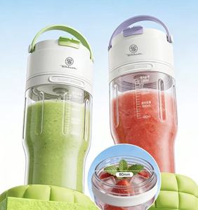 Electrodoméstico de Cocina Pequeño, Exprimidor de Frutas Inalámbrico, Vaso Mezclador Portátil con Carga USB - Product Image 4