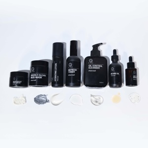 Ensemble de soins de la peau pour hommes, meilleure vente, OEM, nettoyant, gommage et baume - Product Image 6