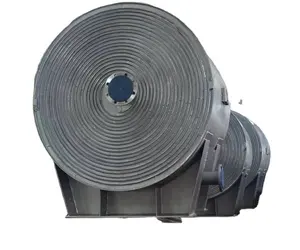 Spiral plate heat exchange equipment of anti-corrosion heat exchanger