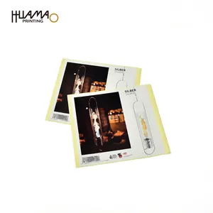 Huamao-Bolsas Negras De Papel Tapiz Para Pared, paquete De extensiones De cabello con brillo, caja De embalaje, hoja adhesiva