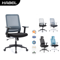 BIFMA kursi kantor ergonomis, desain Modern bersertifikat, kursi kantor, putar rumah, bahan nilon nyaman