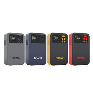 Arrancador de Baterías con <span class=keywords><strong>Compresor</strong></span> de Aire, Caja de Arranque Portátil, Cables de Carga para Motores de Gasolina de 5.0L y Diésel de 3.0L, <span class=keywords><strong>12V</strong></span> - Product Image 1