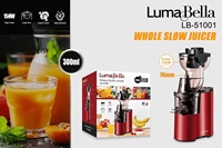 Extracteur de jus électrique automatique Sokany à double engrenage avec éjection automatique de la pulpe pour fruits, faible teneur en jus, usage domestique