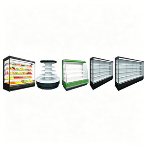 Vitrina Refrigerada Comercial de Ahorro Energético con Puerta de Vidrio Antivaho para Almacenamiento de Verduras en Fruterías - Product Image 2