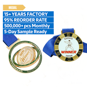 Medalla <span class=keywords><strong>de</strong></span> Boxeo, Medallas <span class=keywords><strong>de</strong></span> <span class=keywords><strong>Taekwondo</strong></span>, Medallas <span class=keywords><strong>de</strong></span> Fisicoculturismo, Medalla Fundida Resistente para Combate <span class=keywords><strong>de</strong></span> Boxeo, Campeonato <span class=keywords><strong>de</strong></span> Artes Marciales - Product Image 2