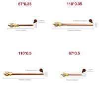 1/4 "vanne de broche de charge vanne de Service d'accès en cuivre outils à main de réfrigération pièces de rechange de climatiseur