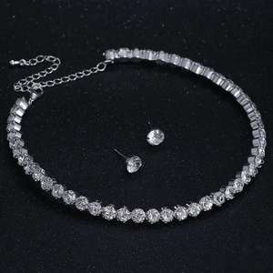 عقد شوكر تنس من الذهب عيار 18 قيراطًا من VOAINO مرصع بالألماس المزروع في المختبر بتقنية CVD، مجوهرات نسائية من الذهب عيار 9 و14 و18 قيراطًا - Product Image 2