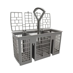 Cesta para cubiertos para lavavajillas, organizador de almacenamiento de plástico para lavavajillas Siemens Bosch, accesorios de cocina para el hogar - Product Image 1
