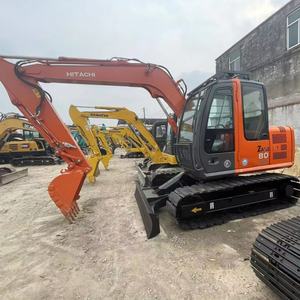 Prix bas, excavatrice sur chenilles d'occasion Hitachi ZX80 fabriquée au Japon, pelle de 8 tonnes, Zaxis 80, pelle sur chenilles en stock - Product Image 1