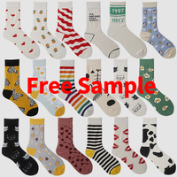 Échantillon gratuit de chaussettes sportives en mélange de coton et de nylon anti-salissure et anti-transpiration avec logo personnalisé pour hommes et femmes