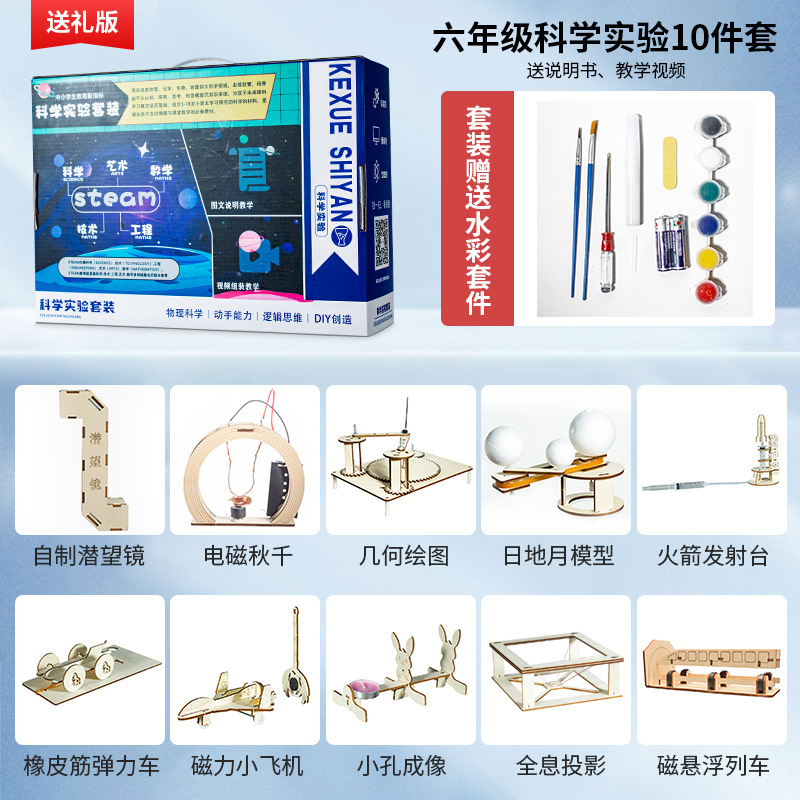 ชั้นมัธยมศึกษาปีที่ 6 {การทดลองฟิสิกส์ 10 ชิ้น}