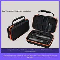Bolsa de Almacenamiento Portátil a Prueba de Golpes para Micrófono Inalámbrico JBL, Estuche Protector Rígido de EVA