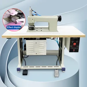 Jiayuanda технология персонализации ультразвуковая Сварка бесшовные этикетки нижнего белья кружевная швейная машина для продажи