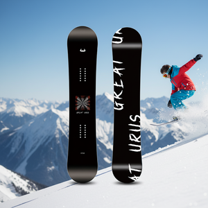 Snowboards et skis imprimés en 3D certifiés CE OEM QYWX QYSN009 140 cm, construction en fibre de carbone et bois de peuplier pour tout-terrain et <span class=keywords><strong>freestyle</strong></span> - Product Image 5