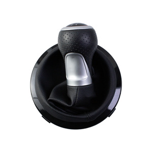 Pommeau de levier de vitesse en cuir, 5 vitesses, ergonomique, pour Volkswagen GOL G4 G5 - Product Image 2