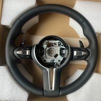 Roda kemudi olahraga kulit, untuk BMW F30 F10 F15 F36 F20 F22 F25 F32 M3 M5 E46 E60 E70 E90 E91 M