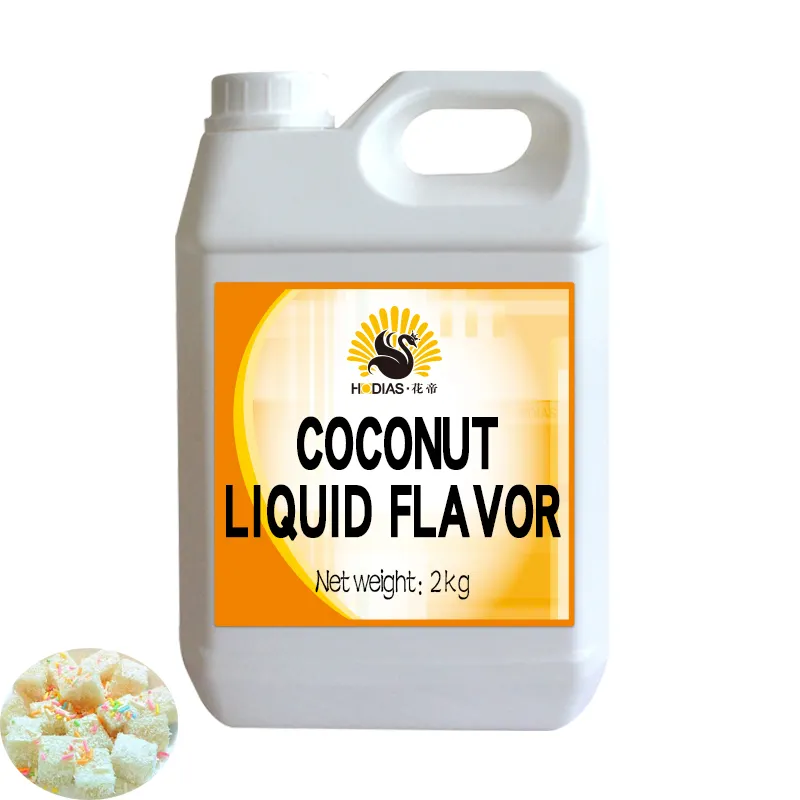 Sells coconut liquid essence suitable for making cakes