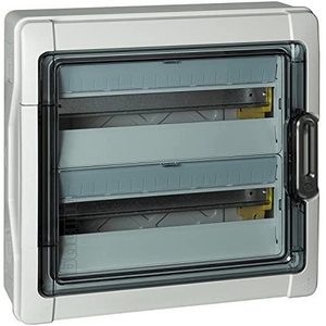 Tableau de distribution mural Bticino Idroboard 18x2 modules DIN, étanche IP65, en plastique, unipolaire - Product Image 1