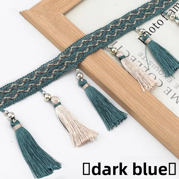 11 cm de large - bleu foncé - 11 m