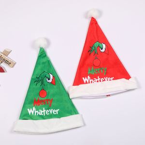 Hot Selling Grinch Cartoon Anime Christmas Hat Festive Gift Decoration Adults and Kids for Parties - Product Image 4