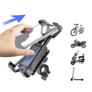 <span class=keywords><strong>Support</strong></span> universel de téléphone portable à verrouillage automatique rapide à 360 angles réglables, Anti-secousse, <span class=keywords><strong>pour</strong></span> moto et vélo - Product Image 1