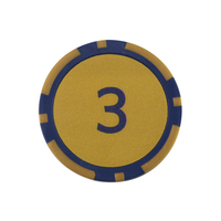Vente en gros de jetons de poker fournisseur de jetons de poker jetons de poker de casino en céramique ABS plastique argile avec logo personnalisé