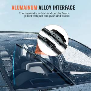 DB Wholesale 24 \ "Wind Shield Wiper Reemplazo universal 61 cm Escobillas limpiaparabrisas de goma hechas de caucho natural para automóviles - Product Image 3