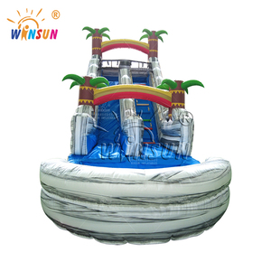 L'amusement gonflable monte le parc aquatique gonflable de glissière gonflable de pirate - Product Image 1