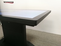 Table basse interactive multifonctionnelle 43/55 pouces, meuble multifonction pour restaurant, livraison gratuite