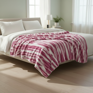 Manta de Felpa de Conejo para Sofá, Cálida y Acogedora para el Invierno, de Zhengtai - Product Image 2