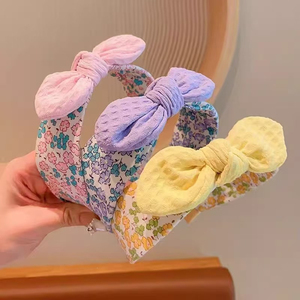 2026 Hot Selling Popular Niche Design Exquisite Cute <b>Sweet</b> Bowknot Hairband Light Luxury Women's Hairbands Fashion Jewelry - Product Image 2