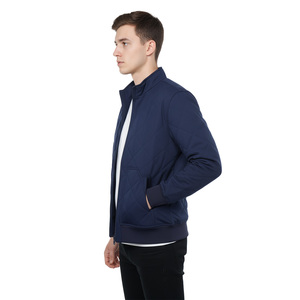 Chaqueta de Lona Transpirable y Ecológica con Cuello Alto para Hombre, Diseñada para la Comodidad de Temporada y el Uso Diario - Product Image 4