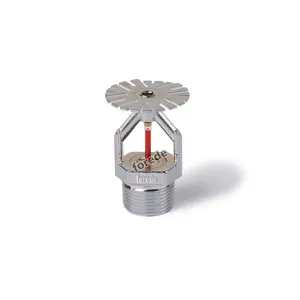 FOREDE Fire Fighting Extended Coverage Quick Fire Sprinkler System K8.0 For Fire Sprinklers Requirements
