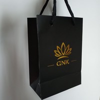 Sac cadeau en papier recyclable de luxe avec logo personnalisé imprimé en sérigraphie avec poignée en ruban pour l'emballage de vêtements