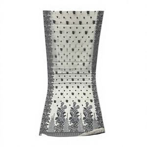 Sari Tradicional de Viscosa para Mujer Shaniwar Kota, para Fiestas de Invierno, Sin Arrugas y Absorbente de Humedad - Product Image 1