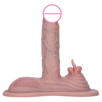 Vente Flash : Jouet Sexuel Féminin Réaliste en Silicone, Dildo Vibrant avec Télécommande pour Masturbation