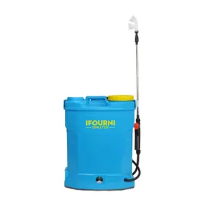 IFOURNI Battery sprayer 16 l Farm lawn backpack new battery electric pump sprayer 12V 8AH CE certification