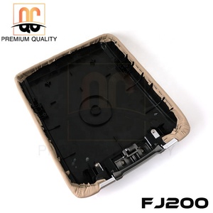 Pièces de haute qualité fabriquées en Chine de couvercle de boîte de rangement central en cuir beige avec serrure pour FJ200 Lnad <span class=keywords><strong>Cruiser</strong></span> LC200 - Product Image 3