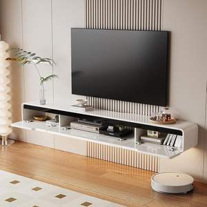 Meuble <span class=keywords><strong>TV</strong></span> flottant, meuble <span class=keywords><strong>TV</strong></span> mural, <span class=keywords><strong>console</strong></span> <span class=keywords><strong>sous</strong></span> <span class=keywords><strong>TV</strong></span>, étagère multimédia flottante pour chambre salon - Product Image 3