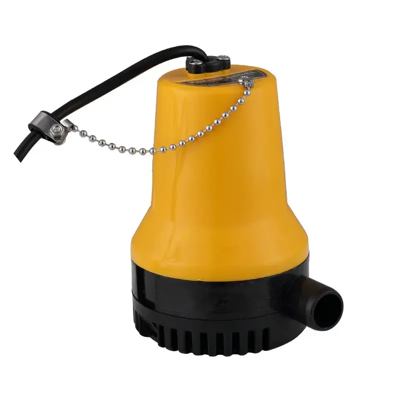 Pompa dell'acqua di trasferimento della pompa di sentina marina a batteria sommergibile 12V per l'irrigazione della barca/lavaggio dell'auto/giardino